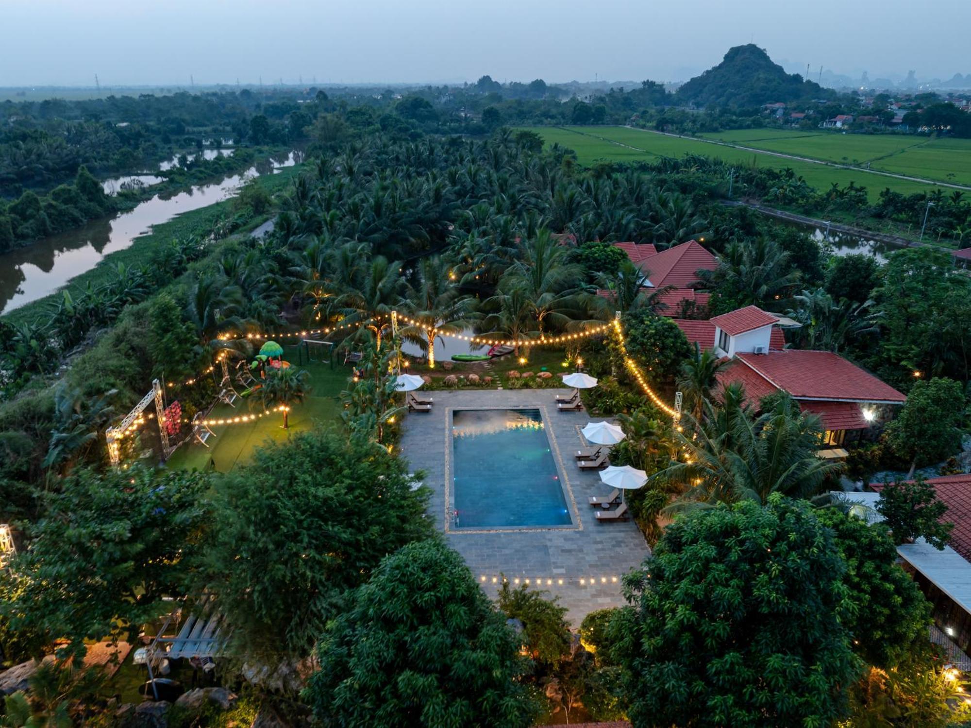 Khu du lịch Hoa Và Đá Ninh Binh Exterior foto